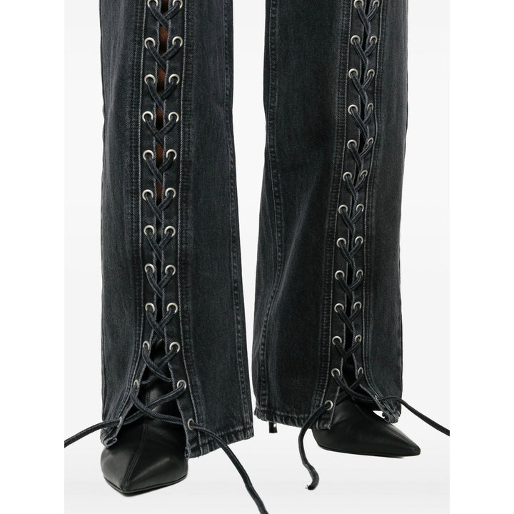 Rotate Birger Christensen Pantaloni - Nero | f44a611f40ae8a574b293586a06cae4d771e8d1e