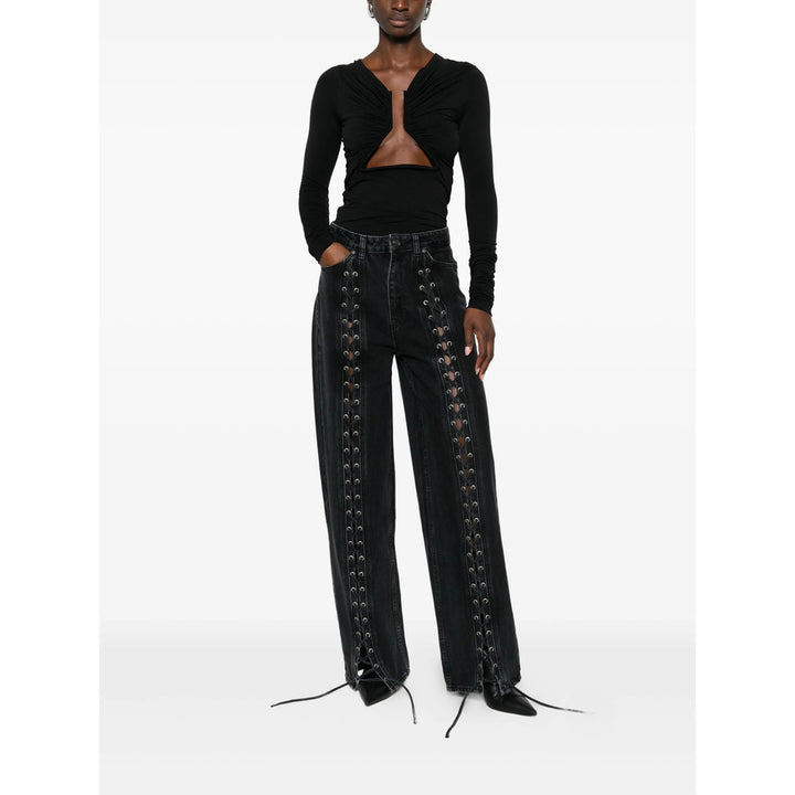 Rotate Birger Christensen Pantaloni - Nero | 389473bf42afceed3d09e312b260dc2a0979841b