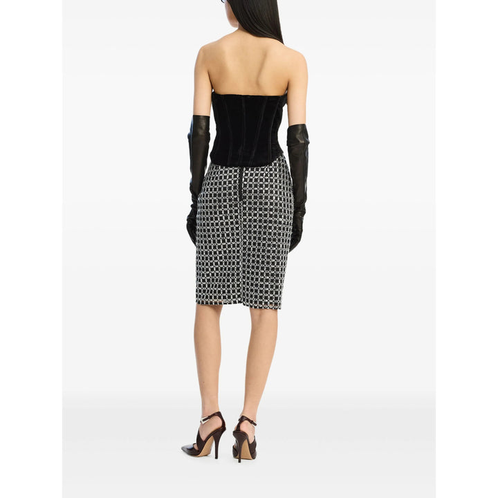 Rotate Birger Christensen Top - Nero | 9ef77dc81cee6676dda5e556e76066b20e4ec151