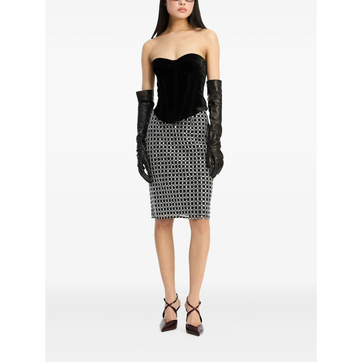 Rotate Birger Christensen Top - Nero | e49eda857dc0e1f0a410c016a8325e3747b50b8d