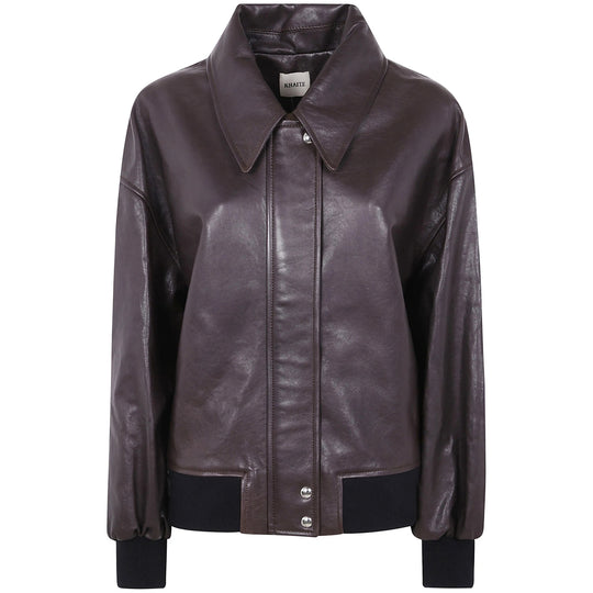 Leather Outerwears Marrone