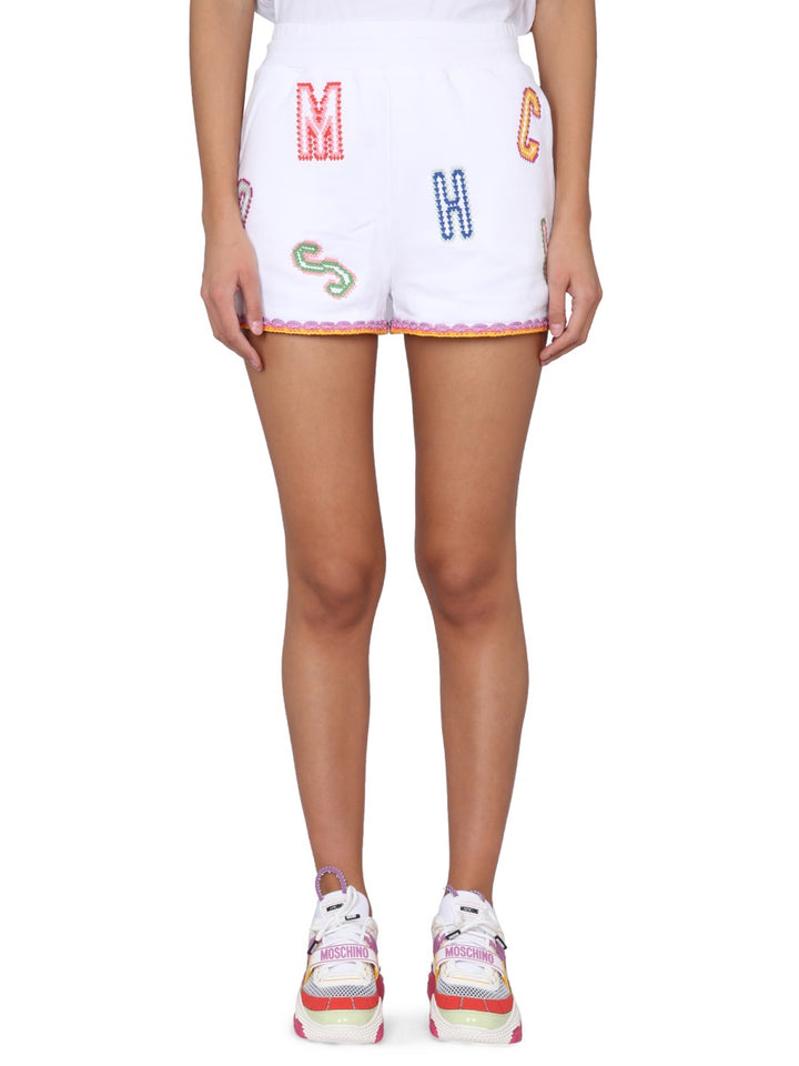 Moschino Shorts - White | 6695c52b93f92423c4646228870b229c97e1b6f0