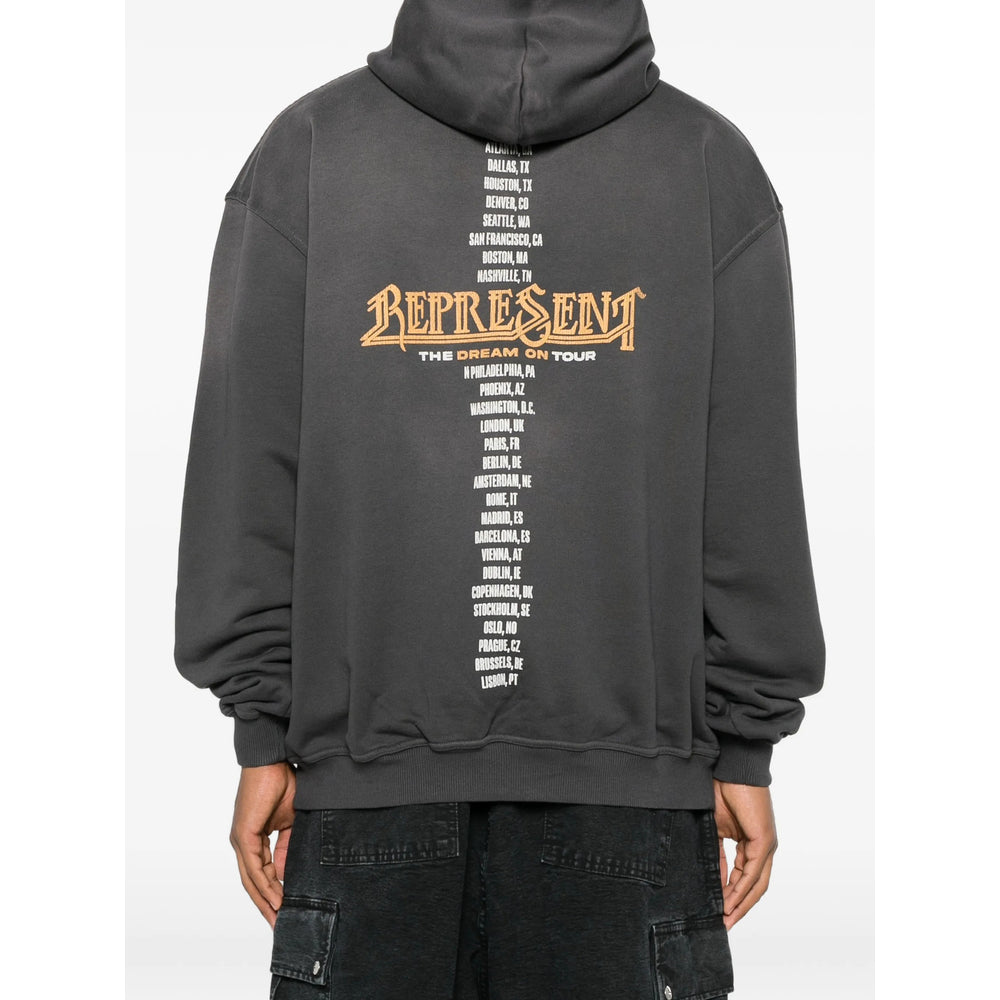 Represent Felpe - Grigio | cbc9f65997e9d9d5770fddac29e87d6c0524a4ef