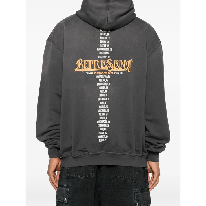 Represent Felpe - Grigio | cbc9f65997e9d9d5770fddac29e87d6c0524a4ef