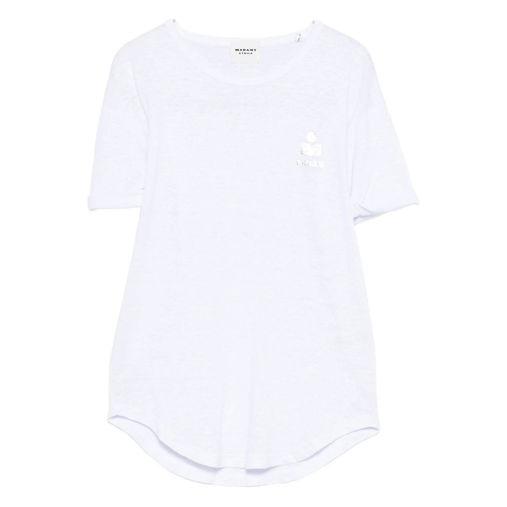 Marant ÉToile T Shirt - Bianco | 5d7c07f711f569dab43a3ba480786e4bb4c1b896