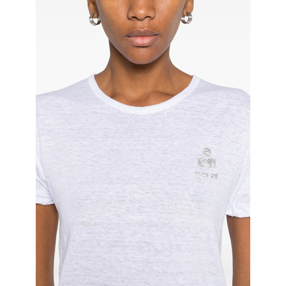 Marant ÉToile T Shirt - Bianco | 56d0094b93b88a98632aaa1b2c573e3bda86f0f3