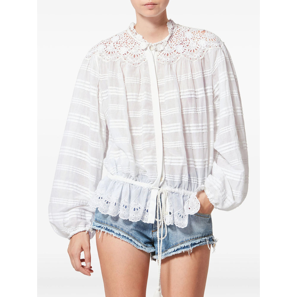 Marant ÉToile Top - Bianco | eab6aa41c6166ffdeedb9147b64c553072b4bea3