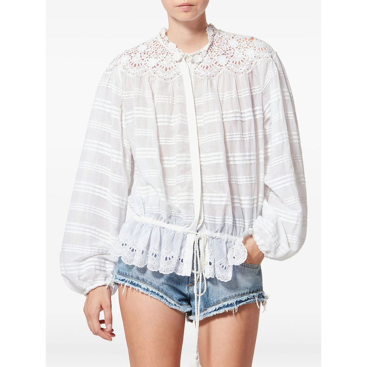 Marant ÉToile Top - Bianco | eab6aa41c6166ffdeedb9147b64c553072b4bea3