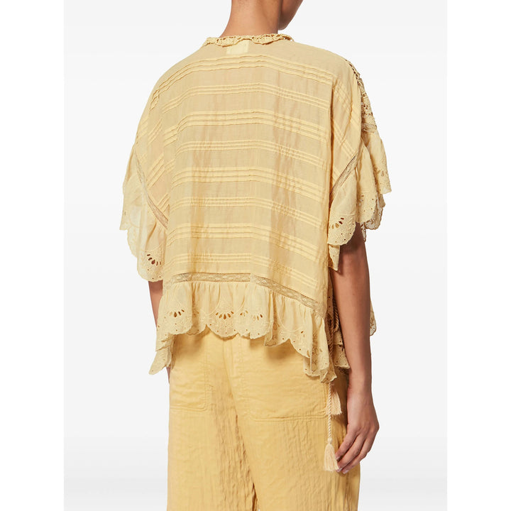 Marant ÉToile Top - Giallo | f542e079f1e0cf25056ad1dfa50098b0667b5be5