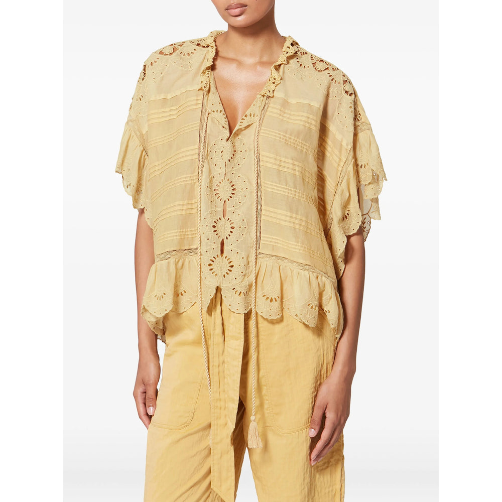 Marant ÉToile Top - Giallo | 48037f9c6b75adb87a92e3b374568eff27977c09