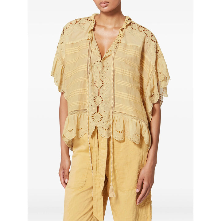 Marant ÉToile Top - Giallo | 48037f9c6b75adb87a92e3b374568eff27977c09