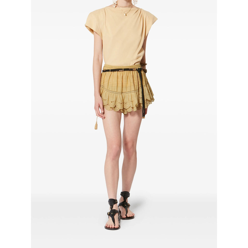 Marant ÉToile Shorts - Giallo | 27f0b1aa3fd1a7e4a19cc0bbc6fbed574f69a924