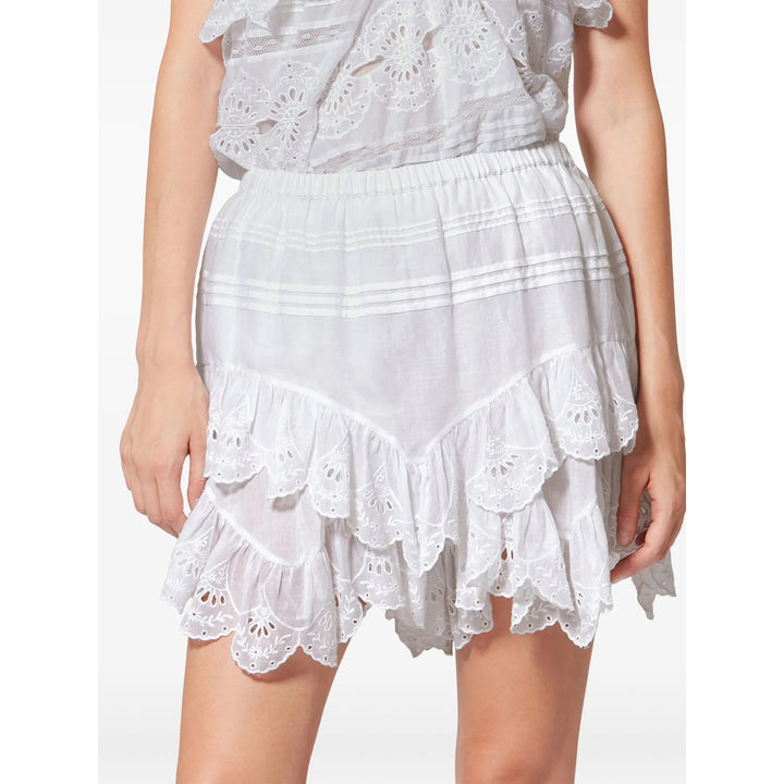 Marant ÉToile Shorts - Bianco | 431f5349bd17e2c473185b2c6294c4b1946b5d8b