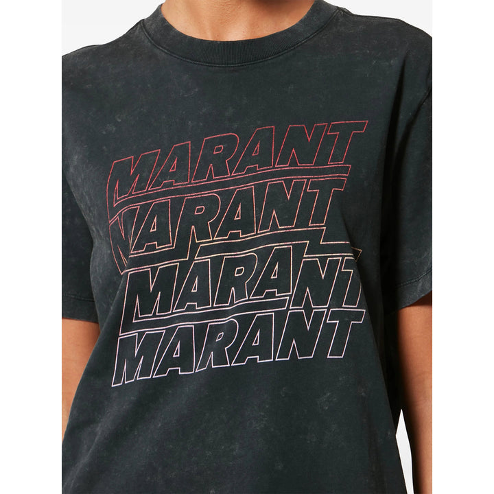 Marant ÉToile T Shirt - Nero | 89dc66226e1a677f42571a51040c353bf1eb5370