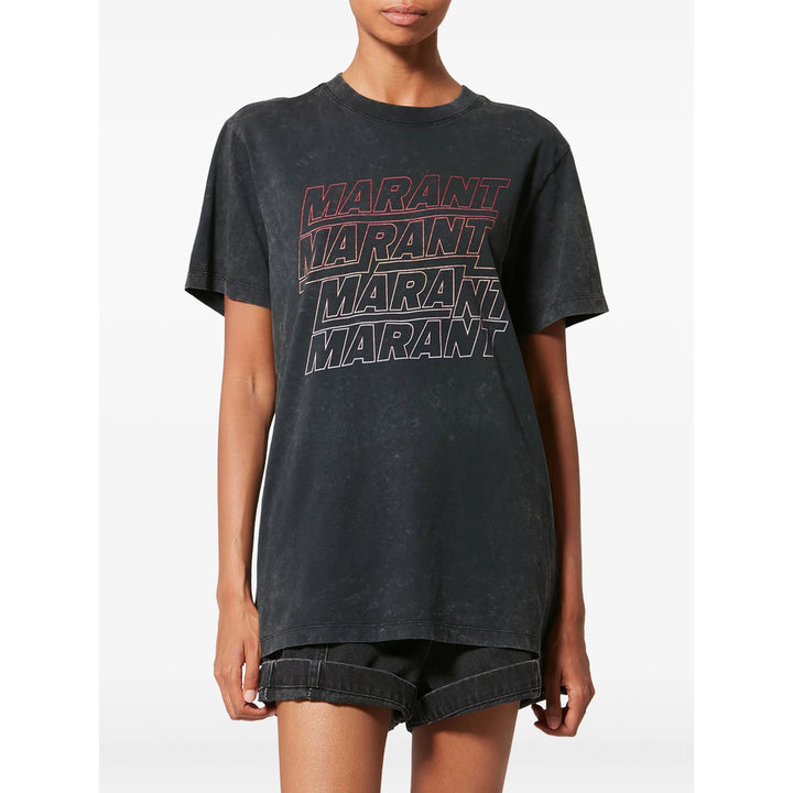 Marant ÉToile T Shirt - Nero | 0aa352e66ba55b45bd276e4db2b762c610716efe