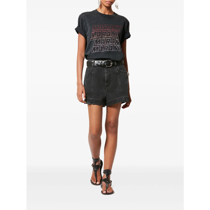 Marant ÉToile T Shirt - Nero | 527975ab082412973d5804e491466b2f6faf2a9a