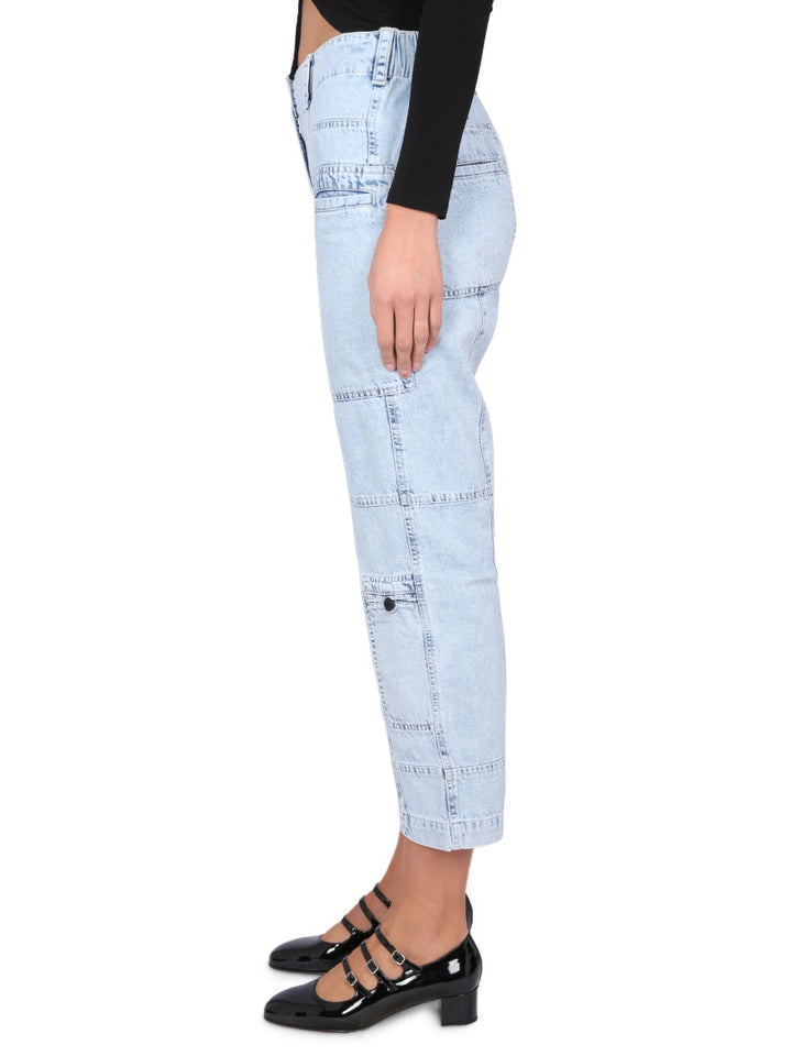 Proenza Schouler White Label Jeans - Azure | 013abcc5b6cf21c9110ed2ca0fd695f7ee43f5fa