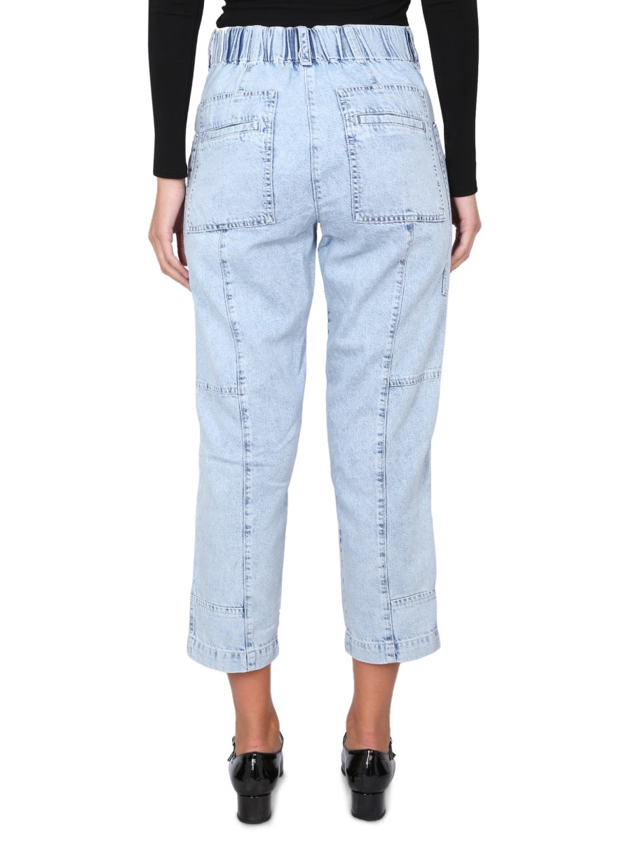 Proenza Schouler White Label Jeans - Azure | 82a440ec3146a64ec56f93465caf522413f9ec66