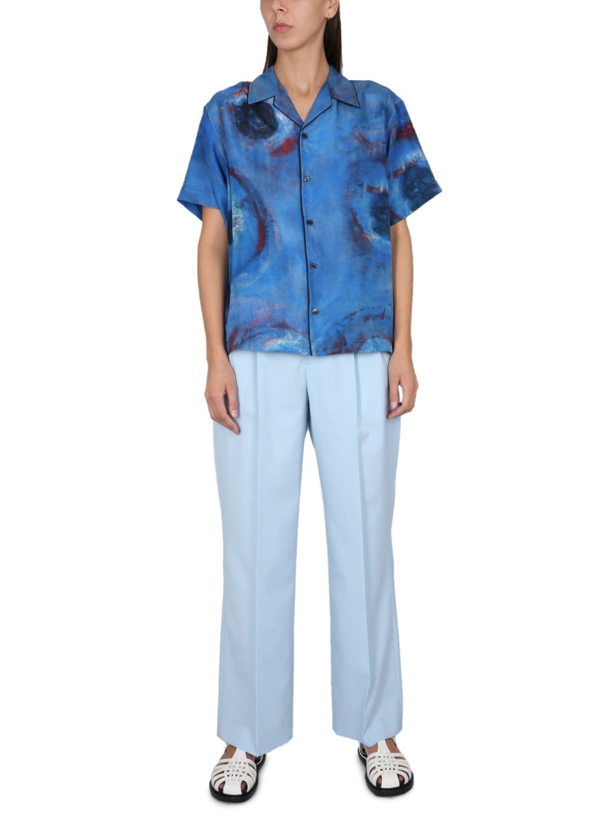 Marni Pantaloni - Azzurro | Wanan Luxury