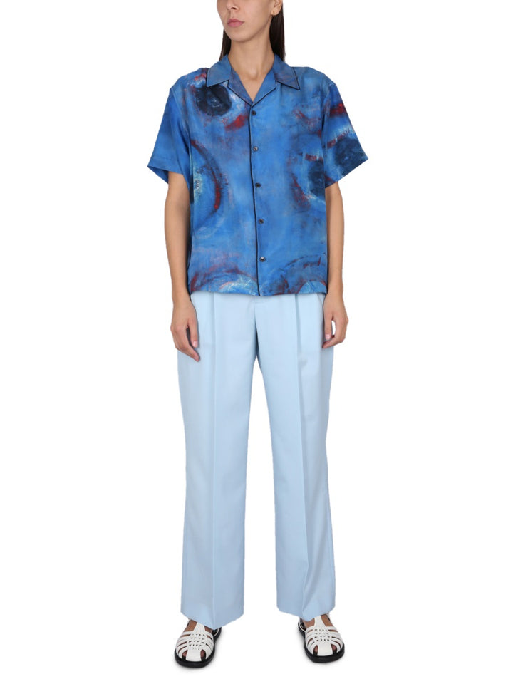 Marni Pantaloni - Azzurro | Wanan Luxury