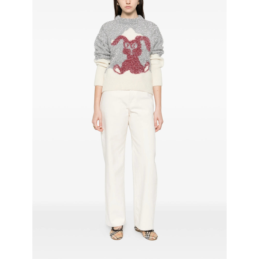Kenzo Maglioni - Grigio, Bianco | 0b336fe77389883a3976206a62791c637374c853