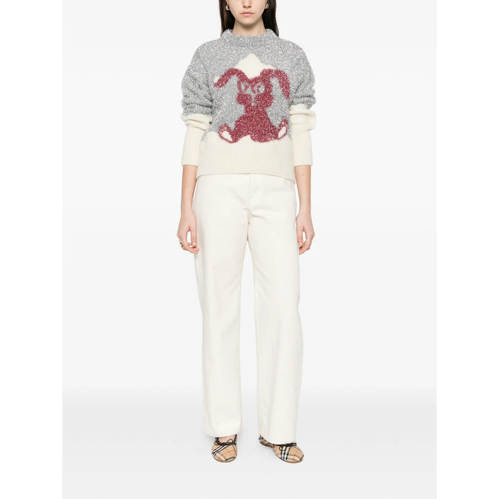 Kenzo Maglioni - Grigio, Bianco | 1fc97e1a662500e23c9a5b3083a67e5e3a938faa