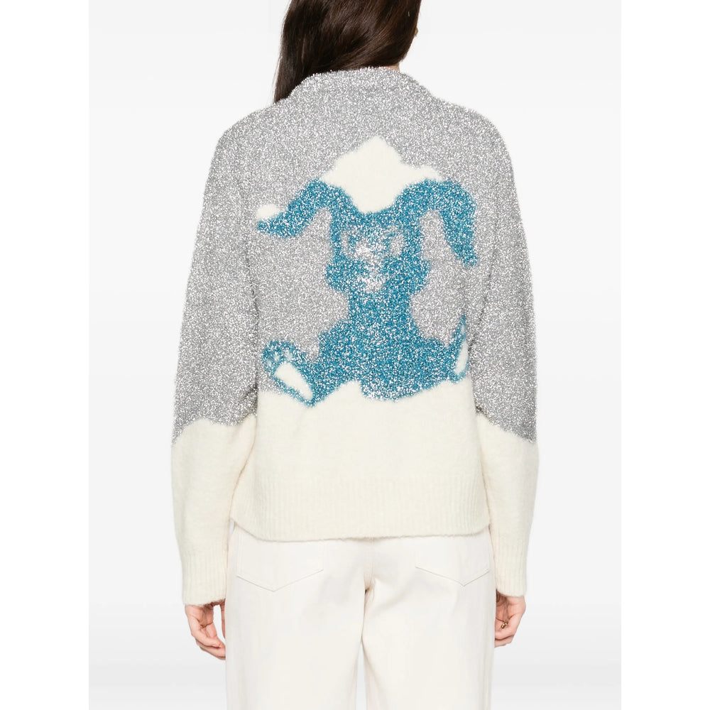 Kenzo Maglioni - Grigio, Bianco | 42ee4f01f3fe5869eeda87737729deca735621f8