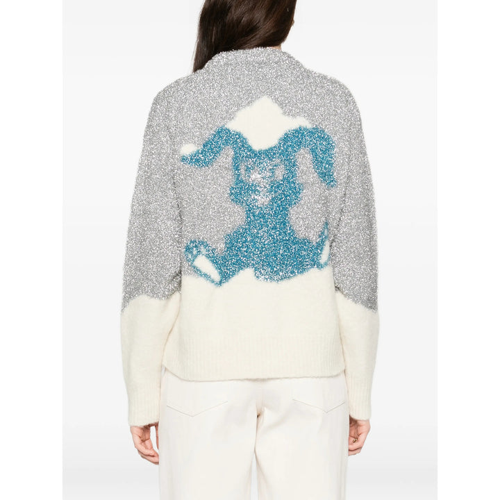 Kenzo Maglioni - Grigio, Bianco | 42ee4f01f3fe5869eeda87737729deca735621f8