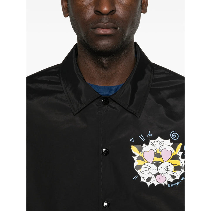 Kenzo Outwear Waistcoats - Nero | af611cc636f4e0a663a5fe341fb0b5ce057de720
