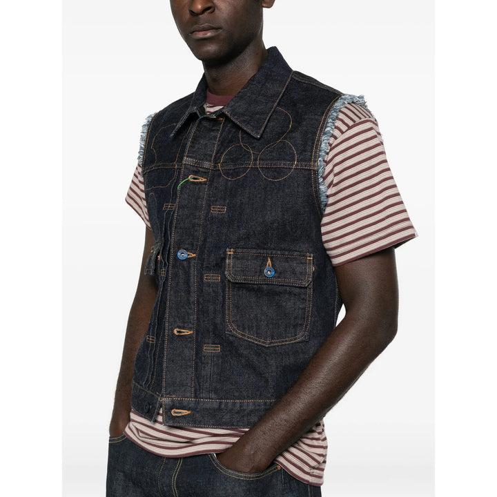 Kenzo Outwear Waistcoats - Blu | 2a5e4af5b36cca977c3f164a9a998422aff2bcd5