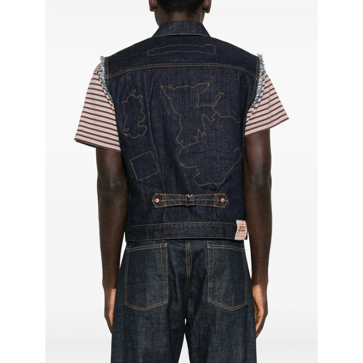 Kenzo Outwear Waistcoats - Blu | 3ab76c73caecdef009fa3c87e46437819df345ce