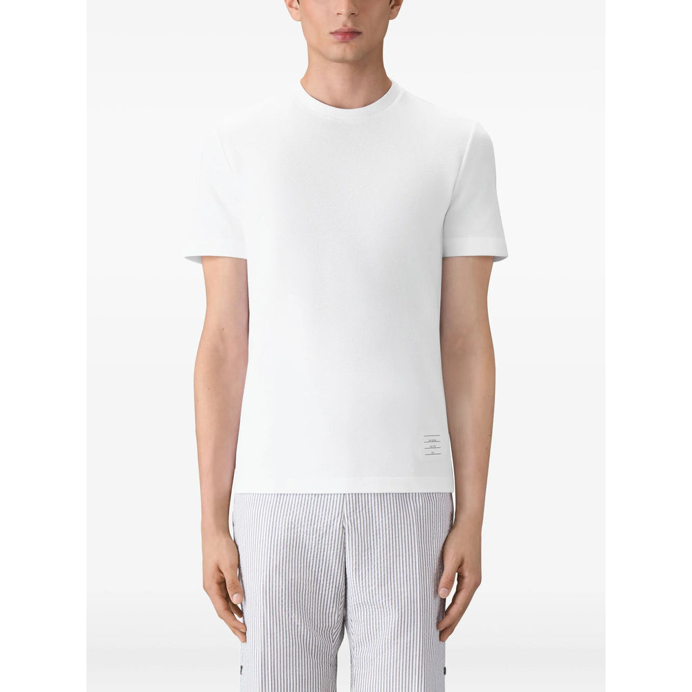 Thom Browne T Shirt - Bianco | 276a1294e87d00d6996415f68275f3830fda66f2