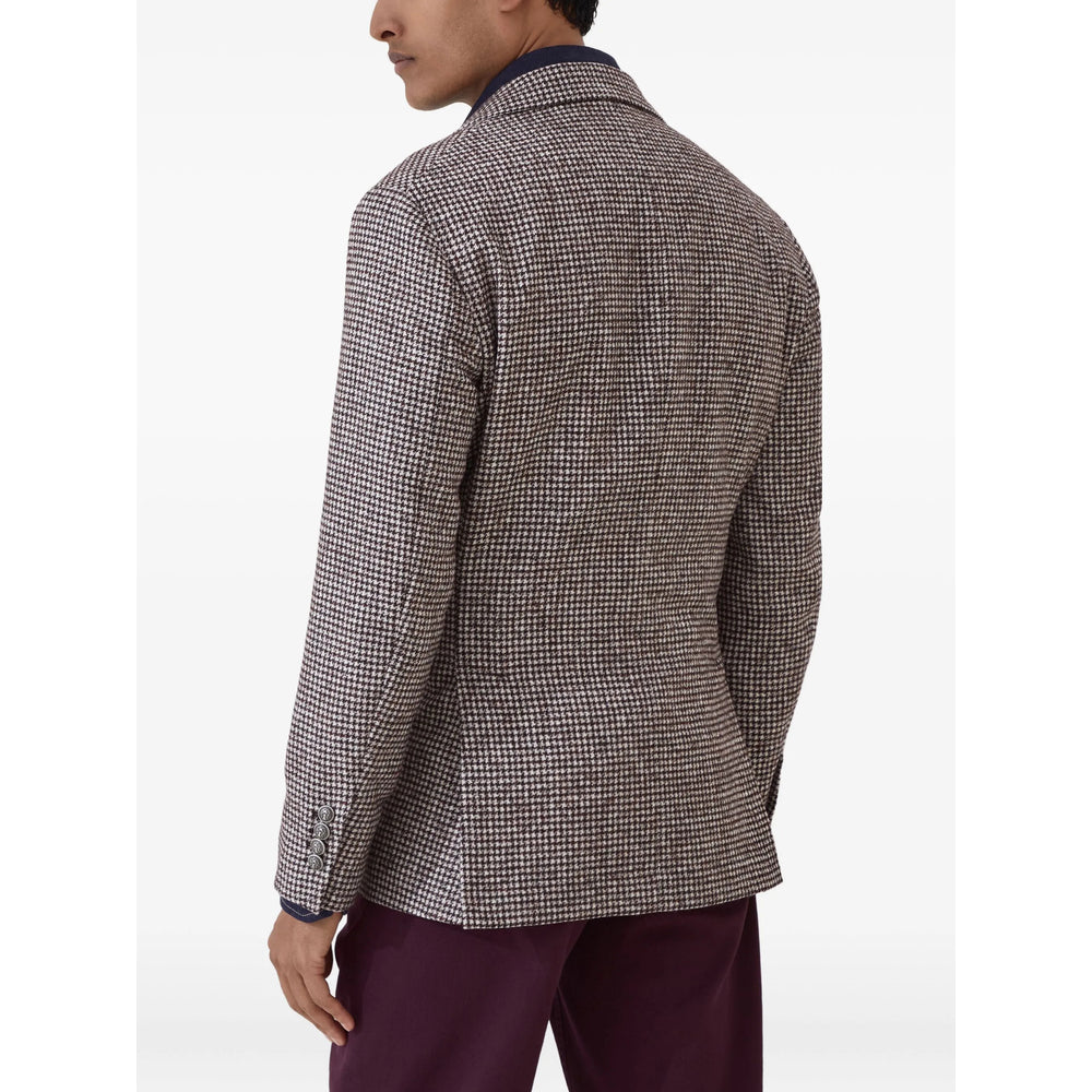 Brunello Cucinelli Giacche - Marrone, Bianco | a51279ddf72b0c4ddff6e53e88c9cf87a243543e