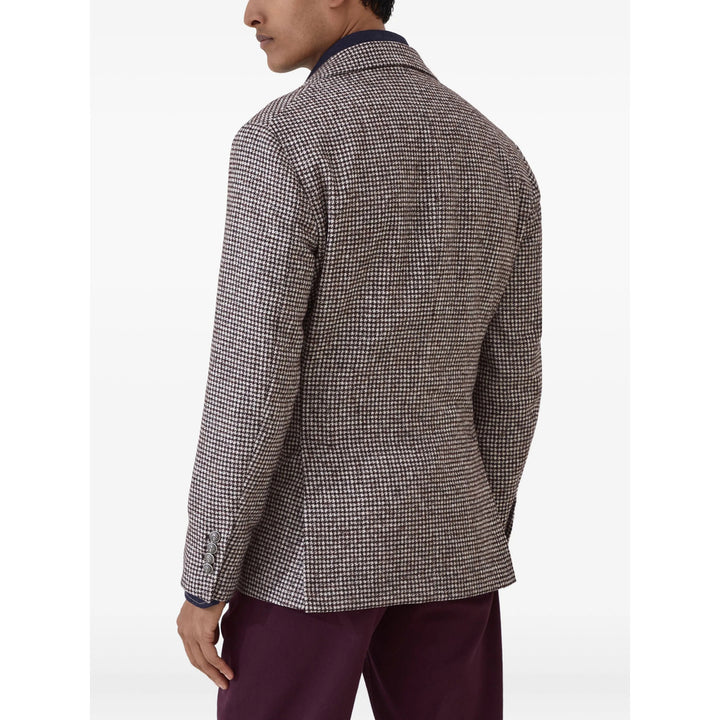 Brunello Cucinelli Giacche - Marrone, Bianco | a51279ddf72b0c4ddff6e53e88c9cf87a243543e