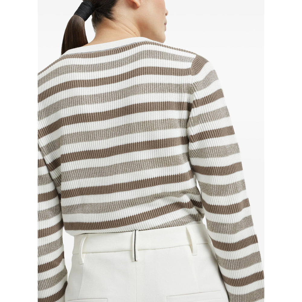 Brunello Cucinelli Pantaloni - Bianco | 4aeae8cf114332ed9f68a0920b9c27e64c1424d8