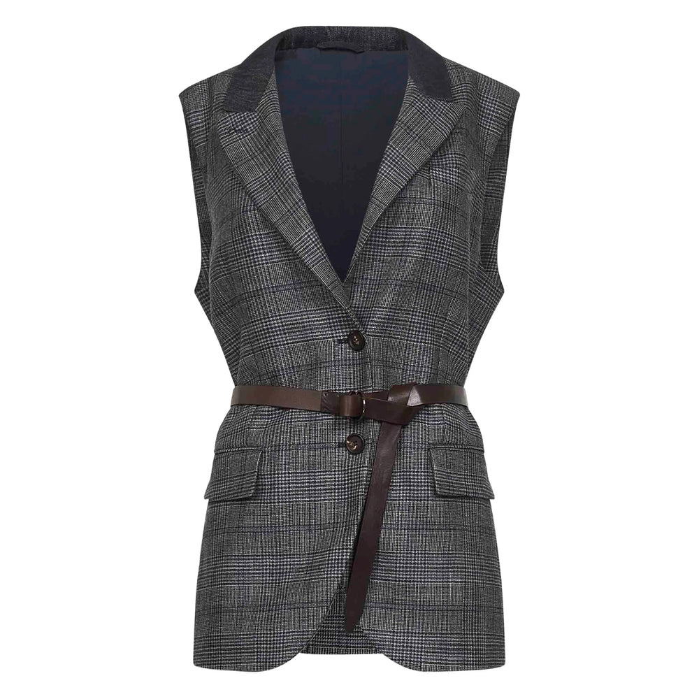 Brunello Cucinelli Waistcoats - Grigio | a83bdc91cf94c3d5f89c6d2f336046155cd78544