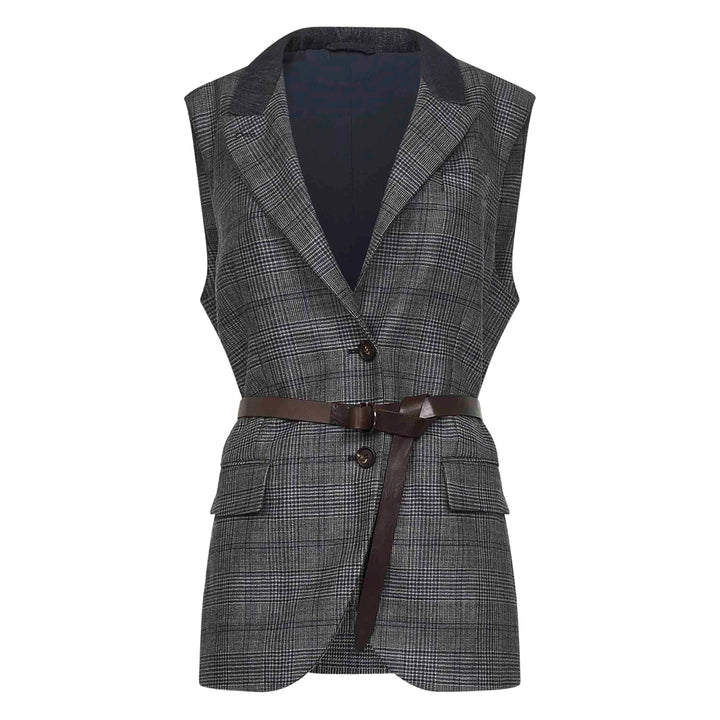 Brunello Cucinelli Waistcoats - Grigio | a83bdc91cf94c3d5f89c6d2f336046155cd78544