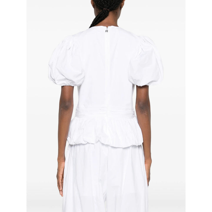 Rotate Birger Christensen Top - Bianco | 547a218f36d6b6e5986bbdcaf6ddfd82ada06031