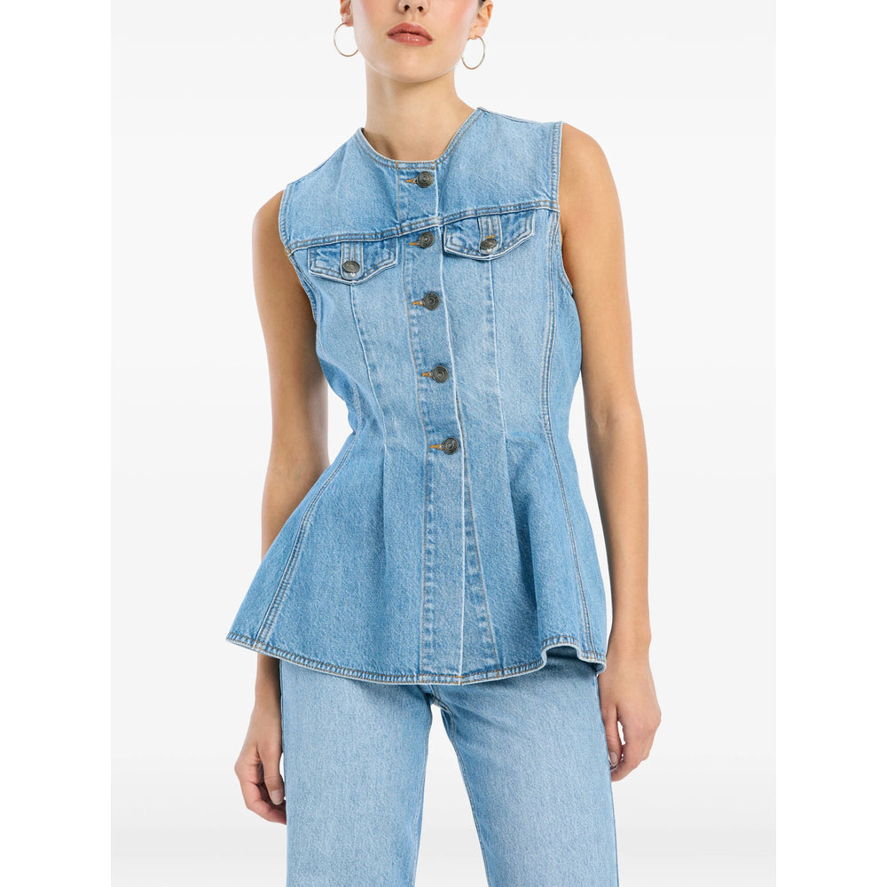 Rotate Birger Christensen Top - Blu | 253c1ccd915ed5d8b2a44e08757187e55cfbcd4f