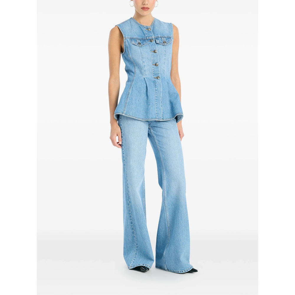 Rotate Birger Christensen Top - Blu | 40914a7a5769fe23d115d11a3e93f5b4a62750e5