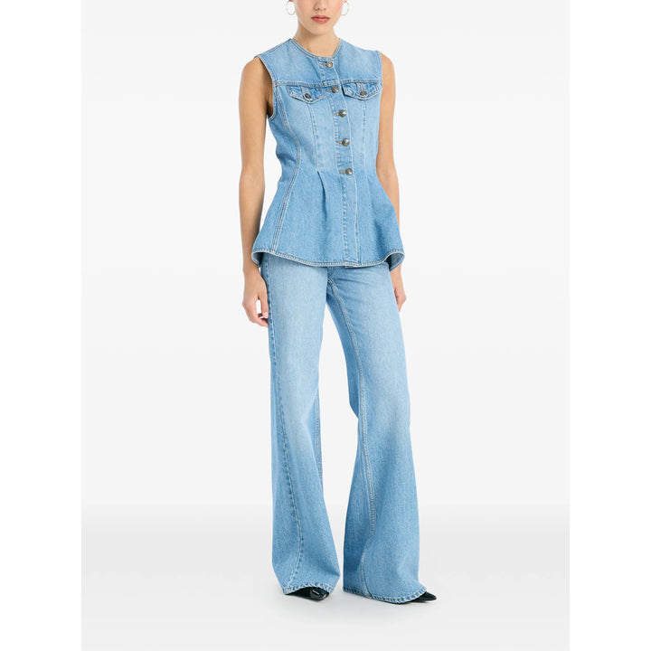 Rotate Birger Christensen Top - Blu | 40914a7a5769fe23d115d11a3e93f5b4a62750e5