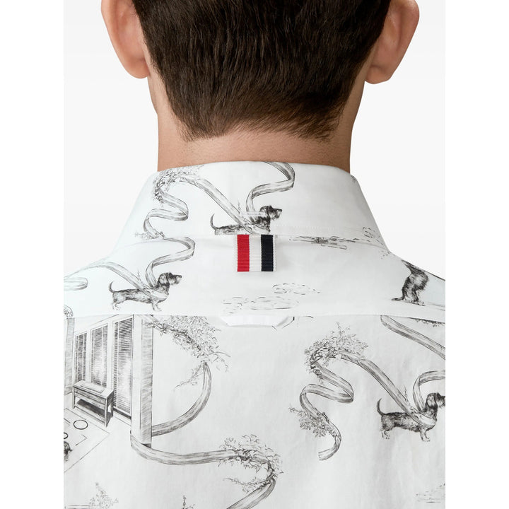 Thom Browne Camicie - Bianco, Nero | 33d3010ee75eeded7cc041d314102e618f1d70ff