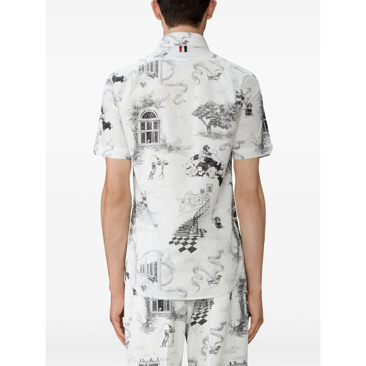 Thom Browne Camicie - Bianco, Nero | 98f9aa438448528aa84d59229a45cecf70f7115b