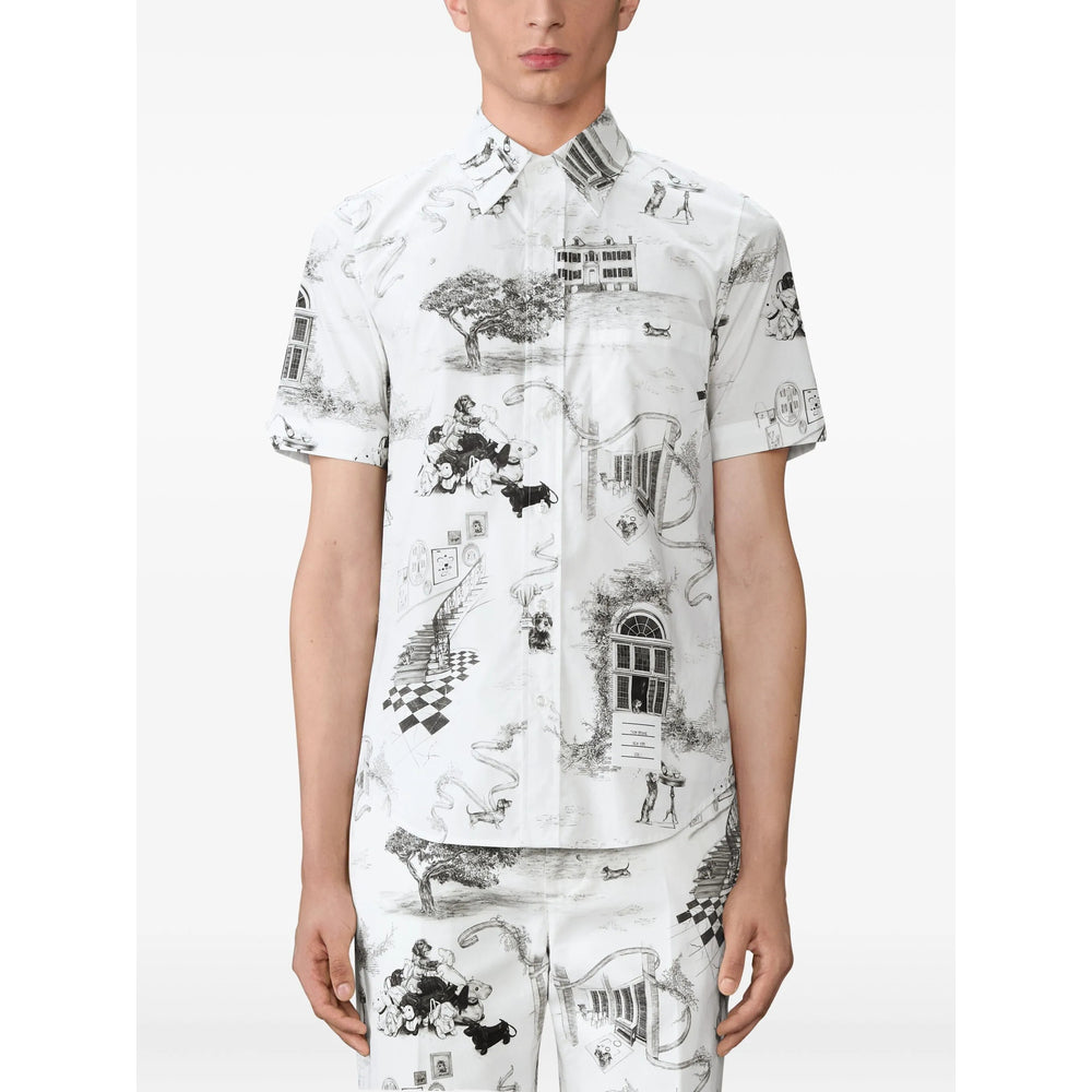Thom Browne Camicie - Bianco, Nero | 98077c06df52e1c480e221ec66abcd0169f39b00
