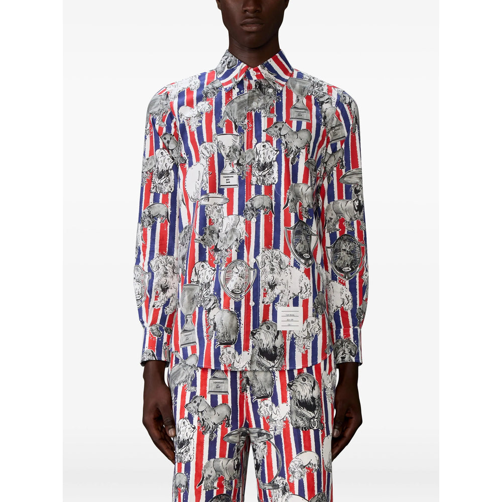 Thom Browne Camicie - Rosso, Blu | dca0e04bfcf7e802e31525f3e23d39958356070c