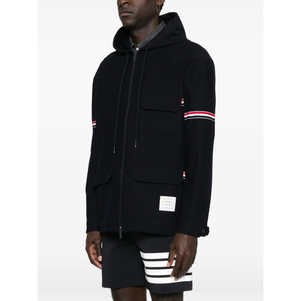 Thom Browne Outerwears - Blu | e52657da12811e596398cfdfab913e86a575014b