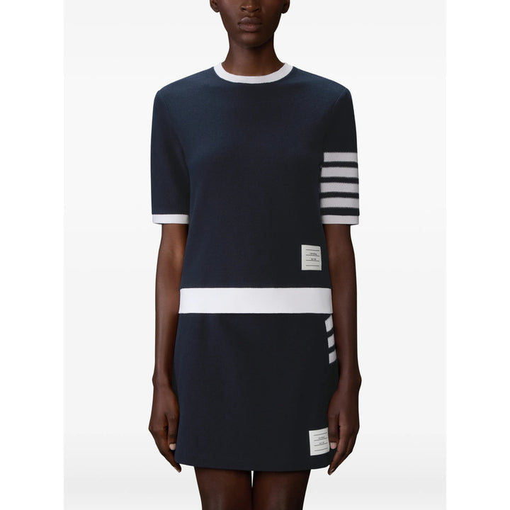 Thom Browne T Shirt - Blu, Bianco | 3879ceb9302058253e12aa6e237f64814c04d382