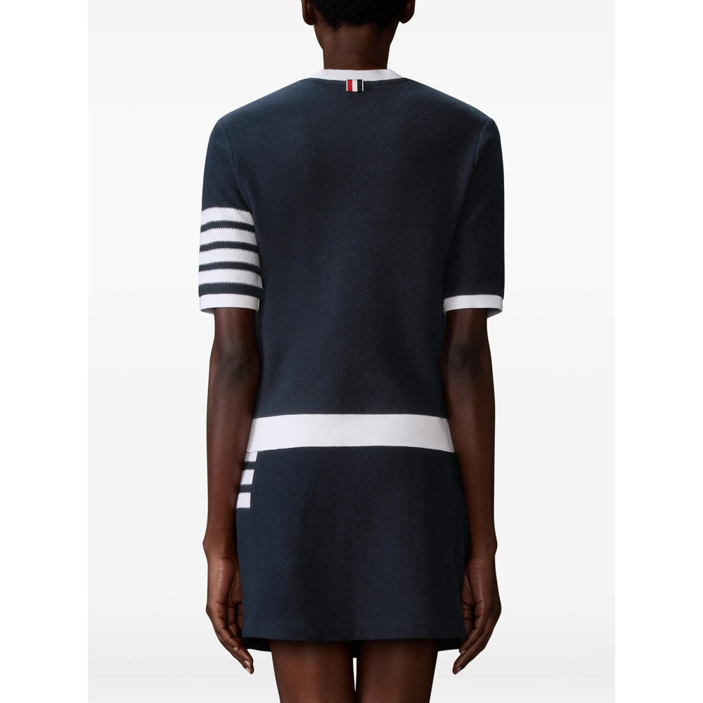 Thom Browne T Shirt - Blu, Bianco | 8deef417053e0a3cb81ecb80c29d825bb143bd56