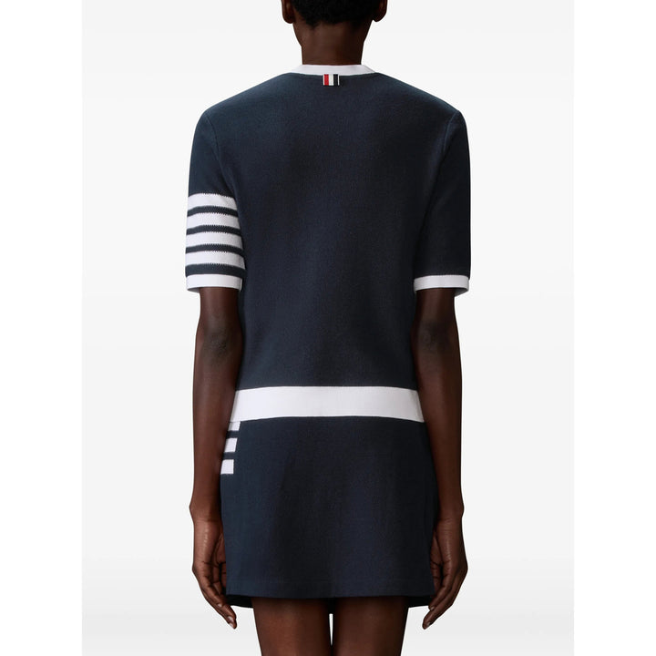 Thom Browne T Shirt - Blu, Bianco | 8deef417053e0a3cb81ecb80c29d825bb143bd56