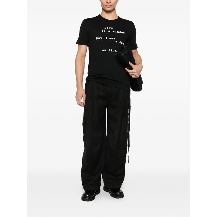 Ann Demeulemeester T Shirt - Nero | e3a8b318d2e7419d659b648b116a157c7bd65d91